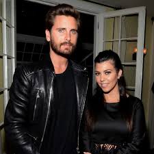 Kourtney Kardashian with her boyfriend Scott