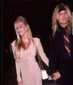 Vince Neil with his ex-wife Sharise
