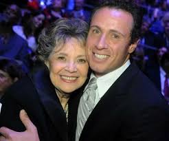 Chris Cuomo with his mother
