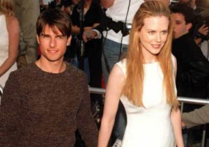 Nicole Kidman with her boyfriend Tom Cruise