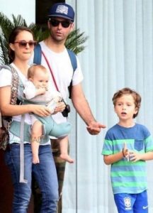Natalie Portman with her husband & kids