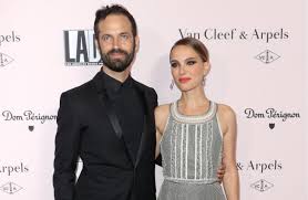 Natalie Portman with her husband Benjamin