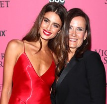 Taylor Hill with her mother