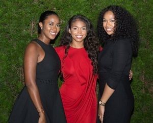 Lori Harvey with her Step Sisters