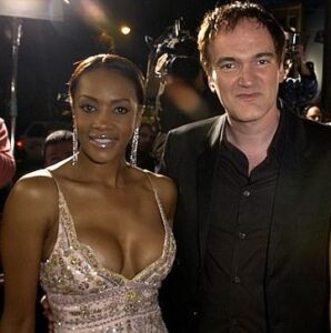 Quentin Tarantino with his ex-girlfriend Vivica