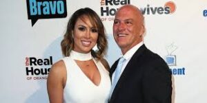 Kelly Dodd with her ex-husband