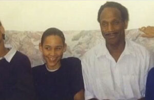 Lolo Jones with her father
