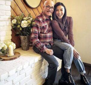 Jeannie Mai with her father
