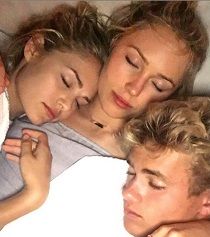Michelle Randolph with her brother & sister