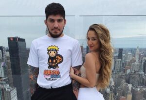Dillon Danis with his girlfriend