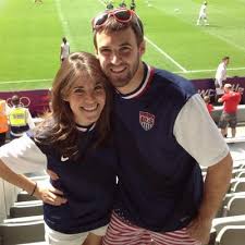 Kelley O’Hara with her brother