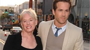 Ryan Reynolds with his mother