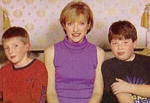 Mary Austin with her sons