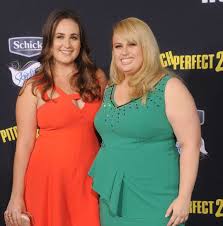 Rebel Wilson with his sister Annachi