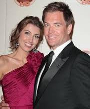 Michael Weatherly with his wife Bojana
