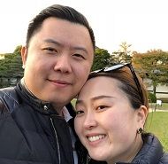 Dan Lok with his wife