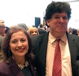 Eric Weinstein with his wife