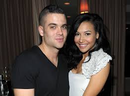 Naya Rivera with her ex-boyfriend Mark