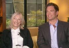 Michael Weatherly with his mother