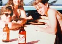 Michael Weatherly with his brother