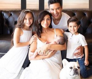 Courtney Lopez with her husband & kids
