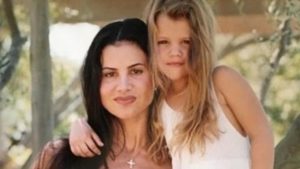 Sofia Richie with her mother