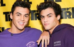 Grayson Dolan with his brother