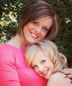 Paige Hyland with her mother