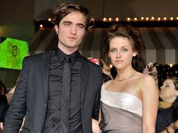 Kristen Stewart with her boyfriend Robert
