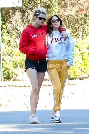 Kristen Stewart with her boyfriend Sara