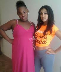 Queen Naija with her sister Tina
