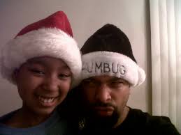DeRay Davis with his daughter