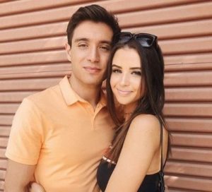 Jess Conte with her husband