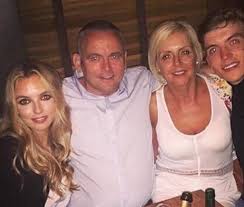 Jodie Comer with her family