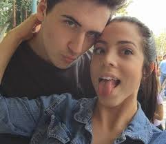 Danielley Ayala with her boyfriend
