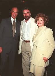 Tom Selleck with his parents