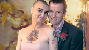Sinéad O’Connor with her husband Barry