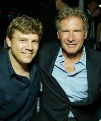 Harrison Ford with his son Benjamin