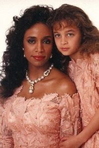 Brenda Harvey-Richie with her daughter
