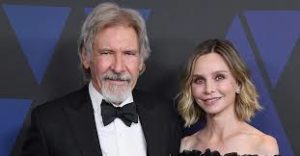 Harrison Ford with his wife Calista