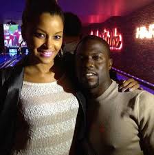 Kevin Hart with his ex-girlfriend Claudia