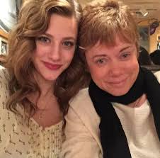Lili Reinhart with her mother