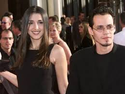 Marc Anthony with his ex-girlfriend Debbie