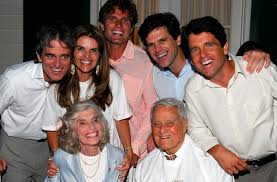 Maria Shriver with her family