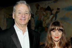 Bill Murray with his ex-girlfriend Jenny