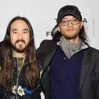 Steve Aoki with his brother Kyle