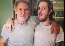 Harrison Ford with his son Malcolm