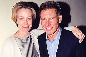 Harrison Ford with his ex-wife Melissa