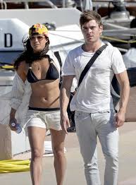 Zac Efron with his ex-girlfriend Michelle
