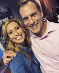 Stephanie Abrams with her ex-husband Mike